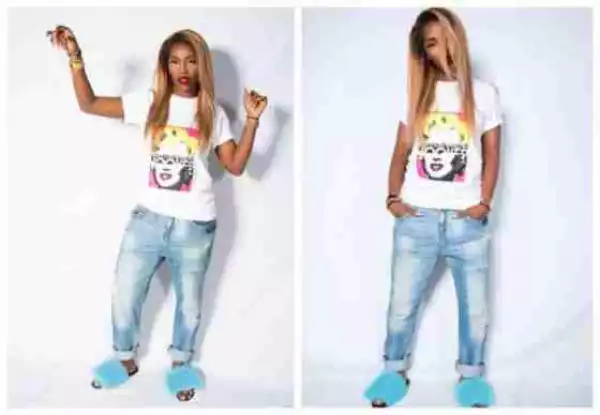 See Photos:- We Love These New Playful Photos Of Tiwa Savage 